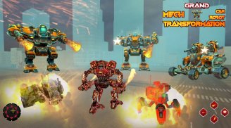 Multi Robot Mech Car Warrior Game screenshot 1