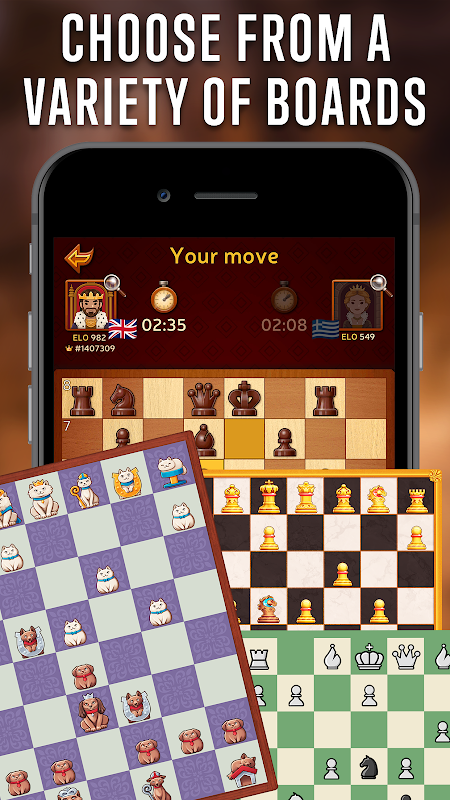 Jogo de Xadrez Online - Xadrez - Clash of Kings Para Celular