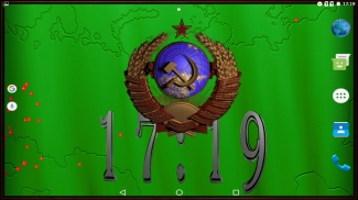 USSR coat of arms Clock screenshot 8