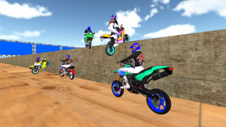 Motorcycle Escape Simulator; Fórmula Coche-Policía screenshot 1
