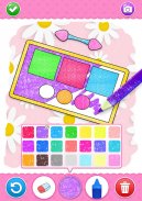 Glitter Beauty MakeUp Coloring screenshot 21