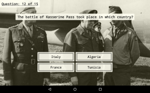 WWII Quiz screenshot 1