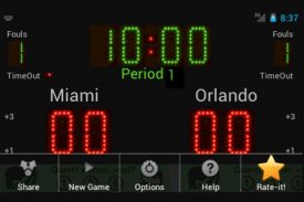 Scoreboard Basket screenshot 9