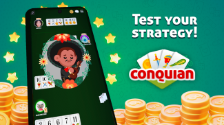 Conquian: Mexican Card Game screenshot 1