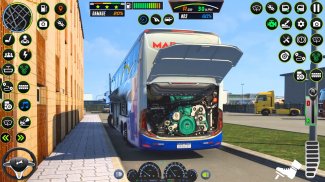 Euro Bus Driving Bus Gioco 3D screenshot 5