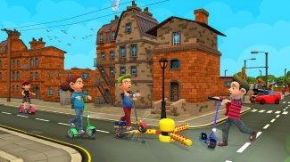 Scooter Driving 3D scooty game screenshot 2