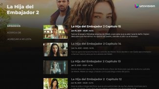 Univision App: Incluido con tu screenshot 16