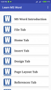 Learn MS Word screenshot 1