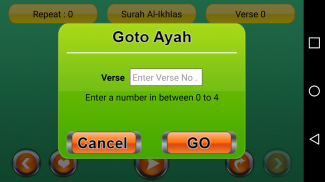 Kinh Qur'an từng chữ với âm thanh, giáo viên Quran screenshot 1