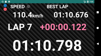 GPS Laps screenshot 2