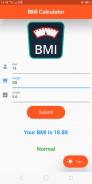 BMI Calculator screenshot 1