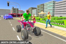 ATV Bike Taxi Sim 2021 screenshot 7