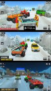 Snow ATV Quad Bike Ambulance Rescue Game screenshot 5