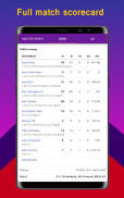 Cricket Cup 2020 Time Table Live Score Schedule screenshot 11