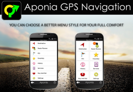 GPS Navigation & Map by Aponia screenshot 1