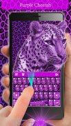 Purplecheetah Keyboard Theme screenshot 2