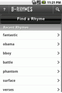 B-Rhymes Dictionary screenshot 0