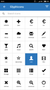 TTF Icons. Browse Font Awesome & Glyphicons Icons screenshot 4