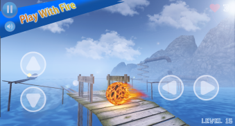 Fire Ball Balance 3D screenshot 0