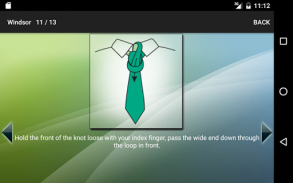 Cómo hacer un nudo de corbata screenshot 3