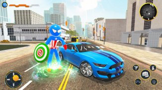 Multi Superhero stickman vegas city battle screenshot 1