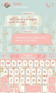 Chic GO Keyboard Theme & Emoji screenshot 4