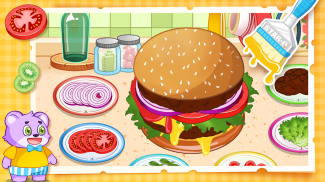 Magic Cooking Hamburger Game screenshot 1