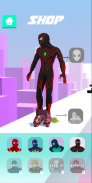 SuperHeroes Skates: Sky Roller screenshot 2