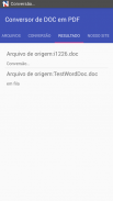 Conversor de DOC em PDF screenshot 3