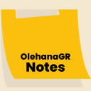 OlehanaGR Notes