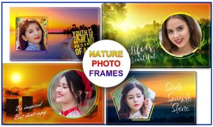 Nature Photo Frames & Text, Stickers screenshot 2