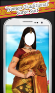 Women Traditional Saree Suit screenshot 0