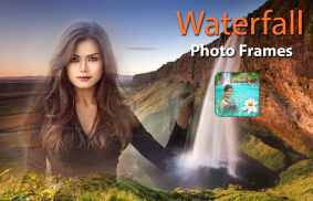 Waterfall Photo Frames - dp pic blur effect editor screenshot 1