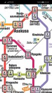 Tokyo Metro Map screenshot 2