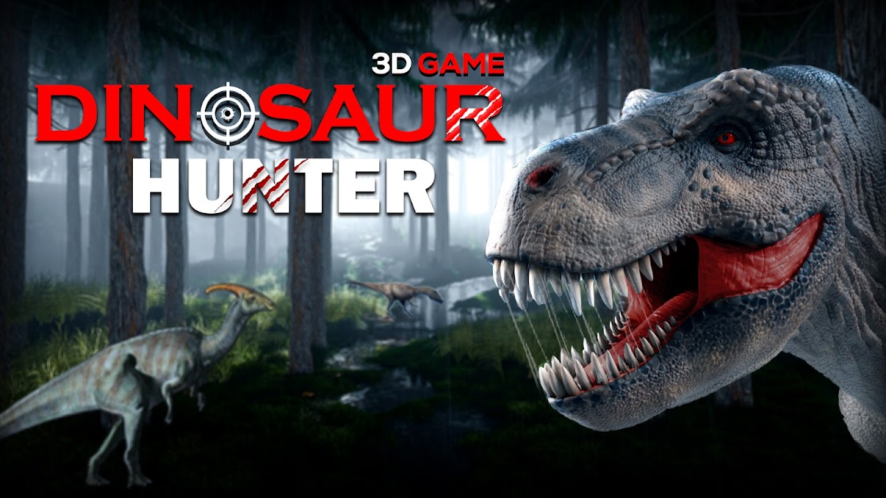 Dinosaur Hunter Games 3D, Jungle Dino Survival Games, Free