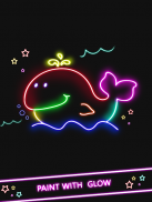 Neon Doodle Art Paint Kinder screenshot 1