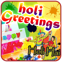 Holi Greetings eCard Maker Icon