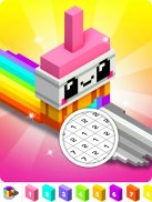 Color by Number 3D, Voxly - Unicorn Pixel Art screenshot 6