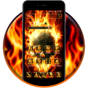 Fire Skull android Theme