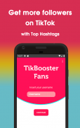 TikBooster - Get Followers & Fans & Likes & Hearts screenshot 2