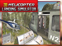 helicóptero Simulador Landing screenshot 1