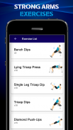 Arms Workout Gym Trainings App screenshot 5