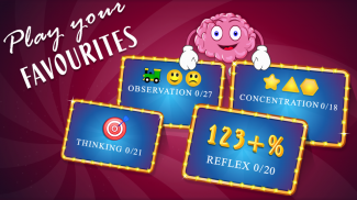 Gehirn Spiele Geist IQ Test - Quiz-Speicher screenshot 0
