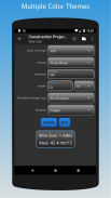 Construction Project Calculato screenshot 14