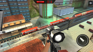 Sniper 3D: Jogo de tiro ao trem screenshot 2