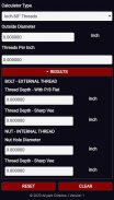 Threading Calculator PRO screenshot 0