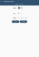 Weight Loss Calorie Calculator screenshot 2