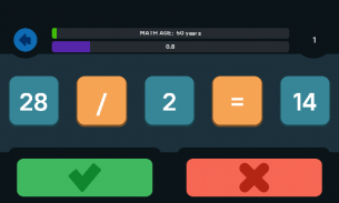 Math Age (Check your mathematical agility) screenshot 3