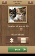 Jogos de Quebra Cabeça Gatos screenshot 12