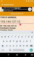 IP GEOLOCATION - Find out where and Internet Address BELONGS screenshot 2